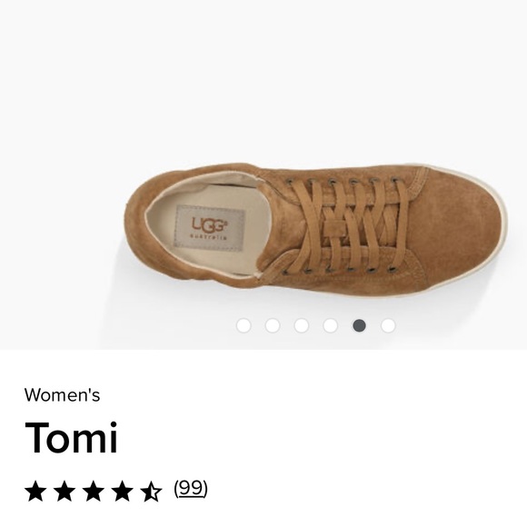 Suede UGG Tomi Sneaker Sz 7.5 - Picture 6 of 11